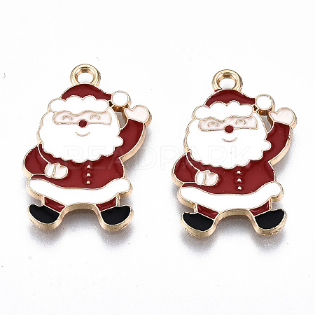 Eco-Friendly Alloy Enamel Pendants LS-ENAM-Q437-070-NR-1