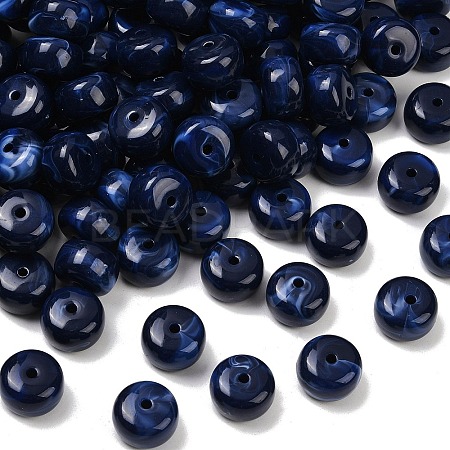 Opaque Acrylic Beads MACR-C037-03D-1