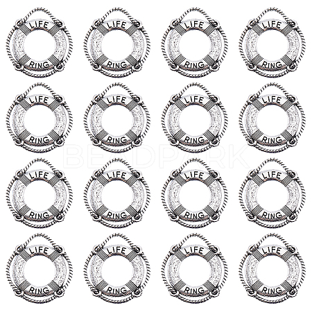 SUNNYCLUE 50Pcs Tibetan Style Alloy Pendants TIBEP-SC0002-48-1