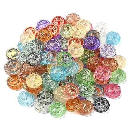 100Pcs Handmade Lampwork Beads LAMP-CJ0001-43-1