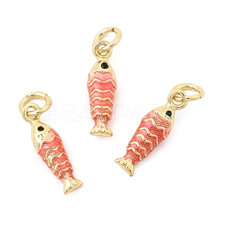 Brass Micro Pave Cubic Zirconia Pendants KK-Z147-03G-03-1