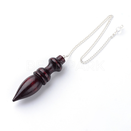 Wood Pointed Dowsing Pendulums X-WOOD-Q023-03-1