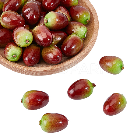 Foam Chinese Olive Display Decoration DJEW-GF0001-90A-1