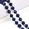 Natural Lapis Lazuli Beads Strands G-O201B-25-1-2
