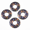 Printed Wood Pendants WOOD-S045-104A-1