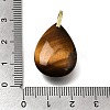 Natural Tiger Eye Pendants GG-CBA7610-07G-06-3