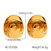 304 Stainless Steel Stud Earrings WGFD6CE-01-1