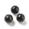Natural Shungite Sphere Beads G-F675-01-A-1