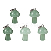 5Pcs Natural Green Aventurine Pendants G-SZ00001-87C-1