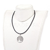Tibetan Style Alloy Pendant Necklaces NJEW-JN02189-3