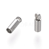 Tarnish Resistant 201 Stainless Steel Cord Ends STAS-E136-66-2