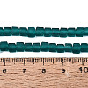 Transparent Frosted Glass Beads Strands GLAA-N072-01A-A11-4