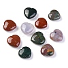 Natural Ocean Jasper Heart Love Stone G-H259-04-1