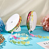 20 Yards Malan Flower and Butterfly Polyester Lace Trim OCOR-TAC0016-18H-6
