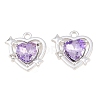 Y2K Style Alloy & Glass Pendants GL-CBA1FD3-03S-01-1
