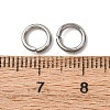 Tarnish Resistant 304 Stainless Steel Open Jump Rings STAS-E067-08-7mm-2