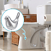 Round Plastic Push-On Toilet Bowl Bolt Caps Covers with Extra Washers and Ceramics Display Decorations AJEW-NB0008-29-5