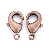 Brass Lobster Claw Clasps KK-902-R-NF-2