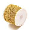 Rack Plating Brass Cable Chains CHC-M001-01G-01-2