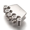 304 Stainless Steel Slide Charms LS-STAS-P270-03P-3