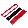 Rhombus Textured Cardboard Jewelry Necklace Boxes CBOX-T006-03D-3