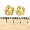 304 Stainless Steel Bead Caps STAS-B087-10G-G-3