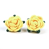 Cotton Knitting Artificial Flower DIY-P082-01H-1