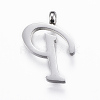 Tarnish Resistant 304 Stainless Steel Pendants STAS-F129-P-P-2