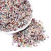 Picasso Glass Seed Beads SEED-Q041-02O-1