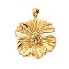 304 Stainless Steel Pendants STAS-Q349-01E-G-1