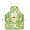 Cute Easter Rabbit Pattern Polyester Sleeveless Apron PW-WG40759-03-1