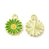 Alloy Enamel Charms FIND-H035-01F-LG-1