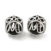 304 Stainless Steel Beads Rhinestone Settings STAS-O002-01M-AS-1