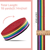 10 Yards Candy Color Polycotton Ribbon OCOR-BC0006-96A-2
