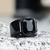 Alloy with Glass Finger Rings for Men FS-WG2A945-11-1