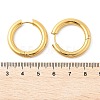 202 Stainless Steel Huggie Hoop Earrings EJEW-O087-08M-G-2