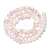 Natural Cultured Freshwater Pearl Beads Strands PEAR-N014-04D-5