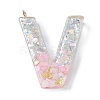 Resin Pendants RESI-B029-01P-V-1