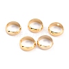 Brass Beads Frames KK-O133-014B-G-1