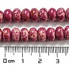 Synthetic Imperial Jasper Dyed Beads Strands G-D077-E01-01C-6