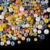 Transparent & Opaque Acrylic Bead OACR-TAC0002-08A-2