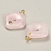 Natural Rose Quartz Pendants GG-CBA4625-04G-05-2