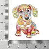 Animal Theme Double-sided Printed Acrylic Pendants OACR-L017-04D-3