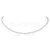 Shell Pearl Bead Kid Necklaces NJEW-JN05048-1