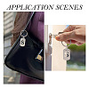 1Pc Stainless Steel Keychains KEYC-TADJ0001-08S-6