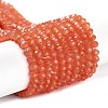 Baking Paint Imitation Jade Glass Bead Strands DGLA-A034-J2MM-A12-1