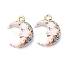 Printed Alloy Pendants AL-CBA7256-26G-01-1