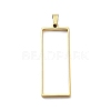 304 Stainless Steel Open Back Bezel Pendants STAS-Z091-05G-02-1