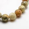 Round Natural Crazy Lace Agate Beads Strands G-P058D-01-2