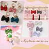 8Pcs 8 COlors Polymer Clay Rhinestone Beads RGLA-ME0001-01-5